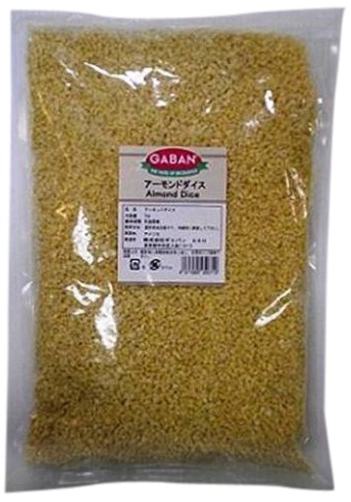 アーモンドプードル1.2kg×5アーモンドダイス1.2kg×5 Amazon | ギャバン アーモンドダイス 1kg袋 | GABAN(ギャバン
